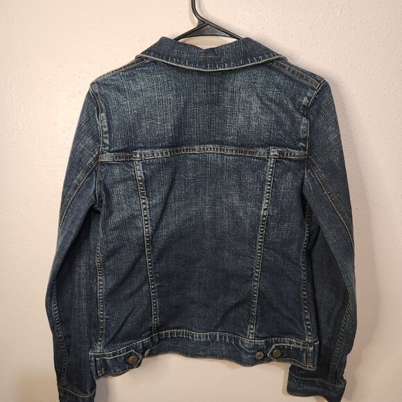 Y2K Vintage 1969 Pleated Genuine Jean Jacket Size Small (Made in the US) - Picture 4 of 13